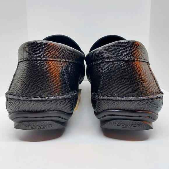 COACH Size-11 Black Dress Shoes - Picture 5 of 8